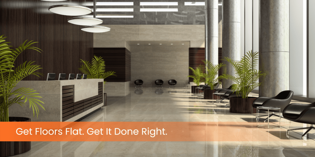 floor leveling - get floors flat with Cemplex Group