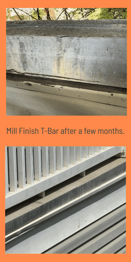 Mill Finish T-Bar